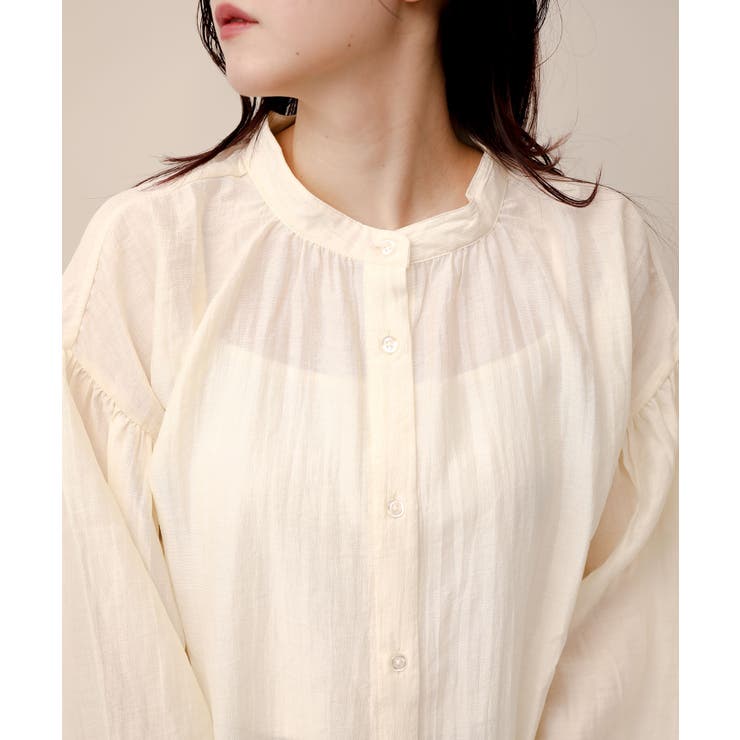 フレアスリーブシャツ | aimoha  | 詳細画像26 