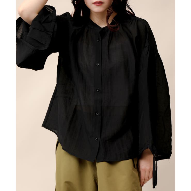 フレアスリーブシャツ | aimoha  | 詳細画像35 