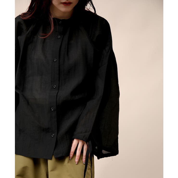 フレアスリーブシャツ | aimoha  | 詳細画像40 