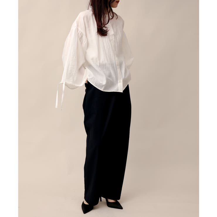 フレアスリーブシャツ | aimoha  | 詳細画像46 