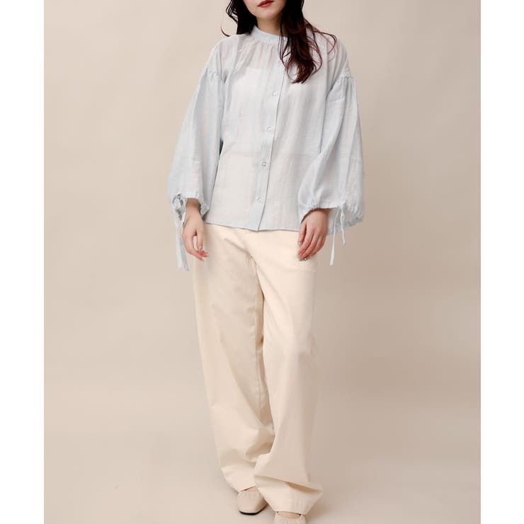 フレアスリーブシャツ | aimoha  | 詳細画像4 