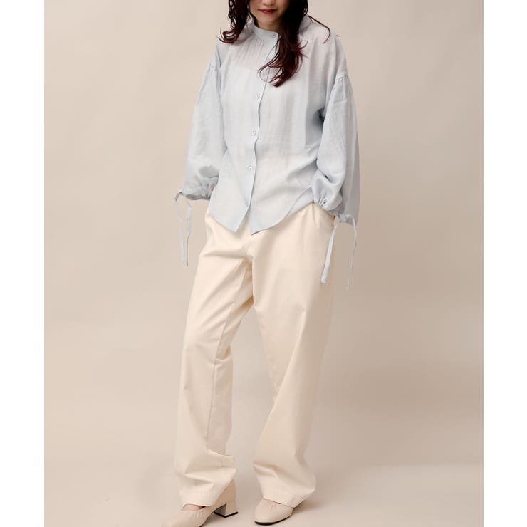 フレアスリーブシャツ | aimoha  | 詳細画像6 