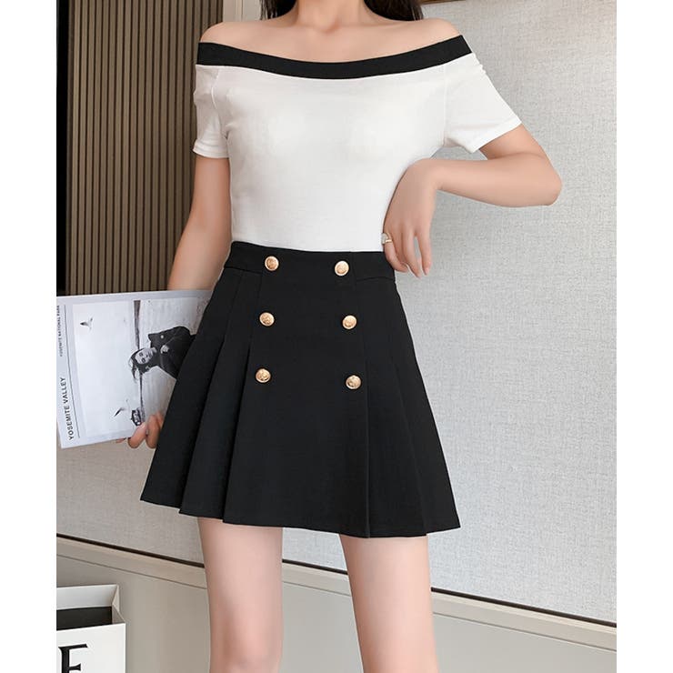 【Jasmine】ハイウエストプリーツミニスカート Jasmine Grandi… | aimoha  | 詳細画像1 