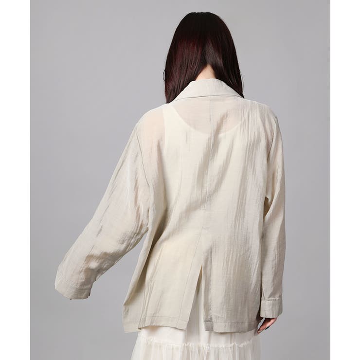 シアーテーラードジャケット | aimoha  | 詳細画像5 