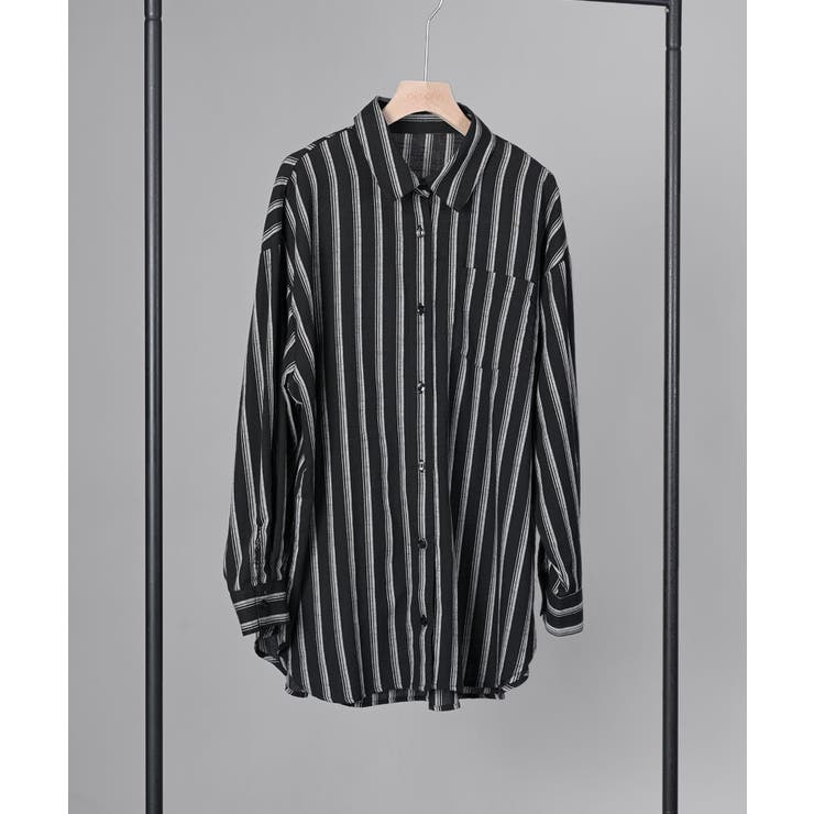 ストライプBIGシャツ | aimoha  | 詳細画像23 