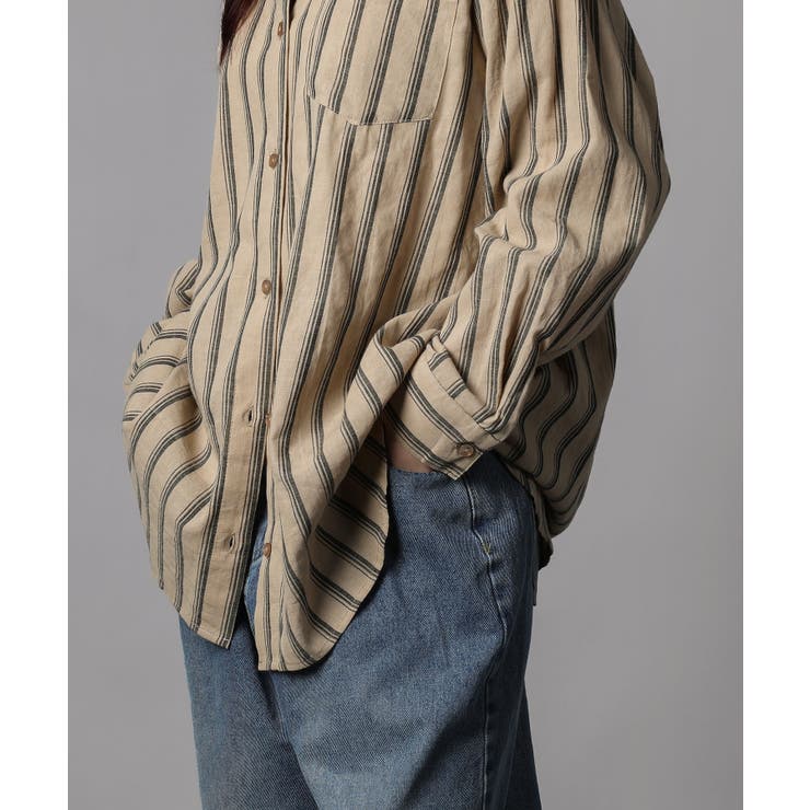 ストライプBIGシャツ | aimoha  | 詳細画像19 