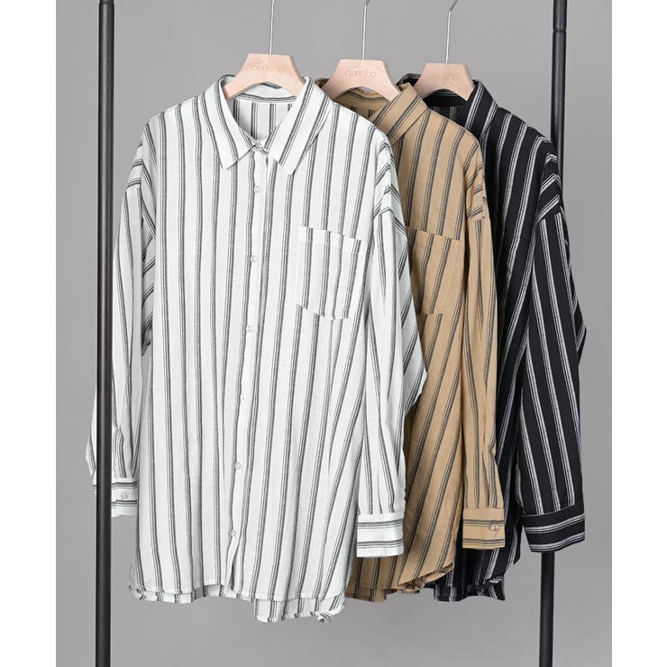 ストライプBIGシャツ | aimoha  | 詳細画像22 