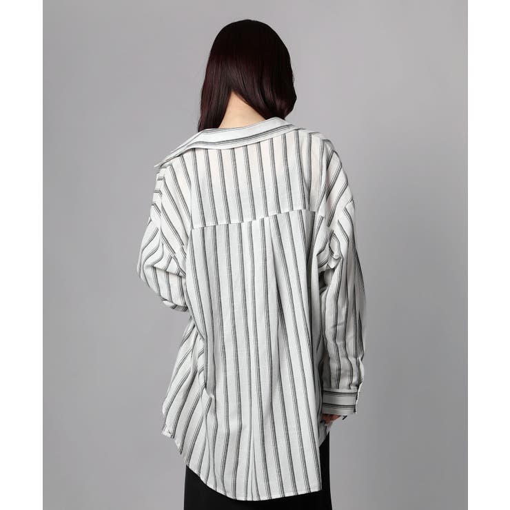 ストライプBIGシャツ | aimoha  | 詳細画像13 