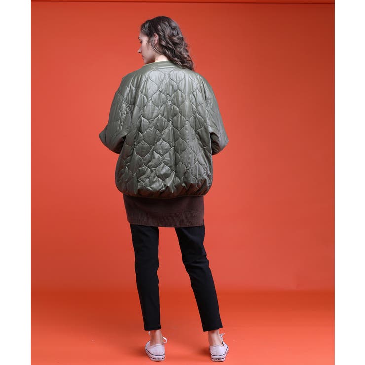 キルティングブルゾン ×@stkstkstk310 ブルゾン | aimoha  | 詳細画像8 