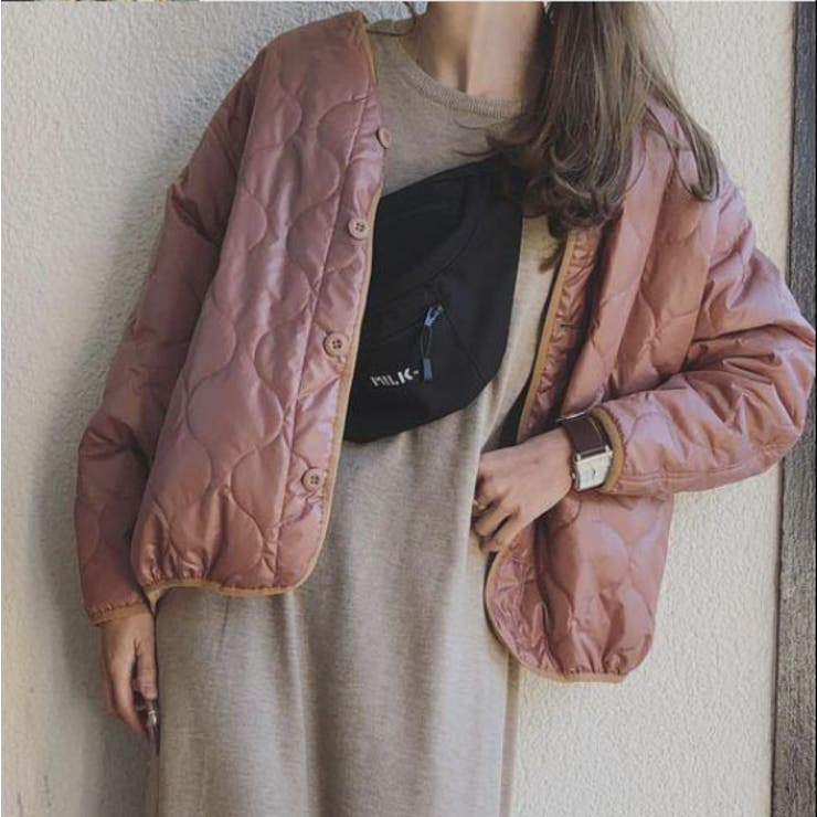 キルティングブルゾン ×@stkstkstk310 ブルゾン | aimoha  | 詳細画像6 