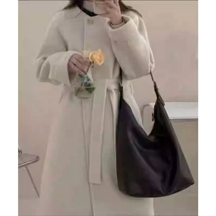 ミニマルエレガンス ウールロングコート【AW】[品番