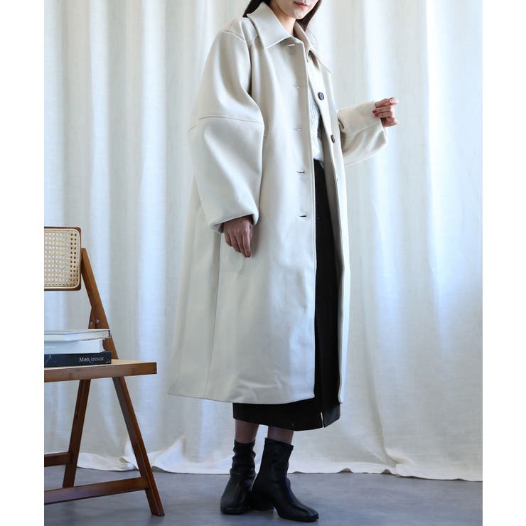 ボリューム袖ロングコート【AW】 | aimoha  | 詳細画像14 