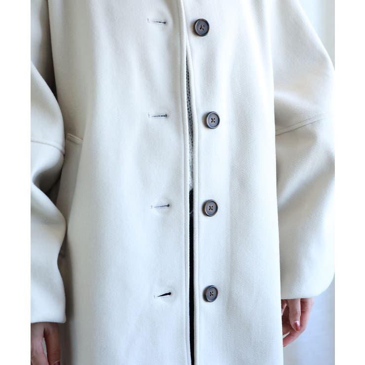 ボリューム袖ロングコート【AW】 | aimoha  | 詳細画像19 