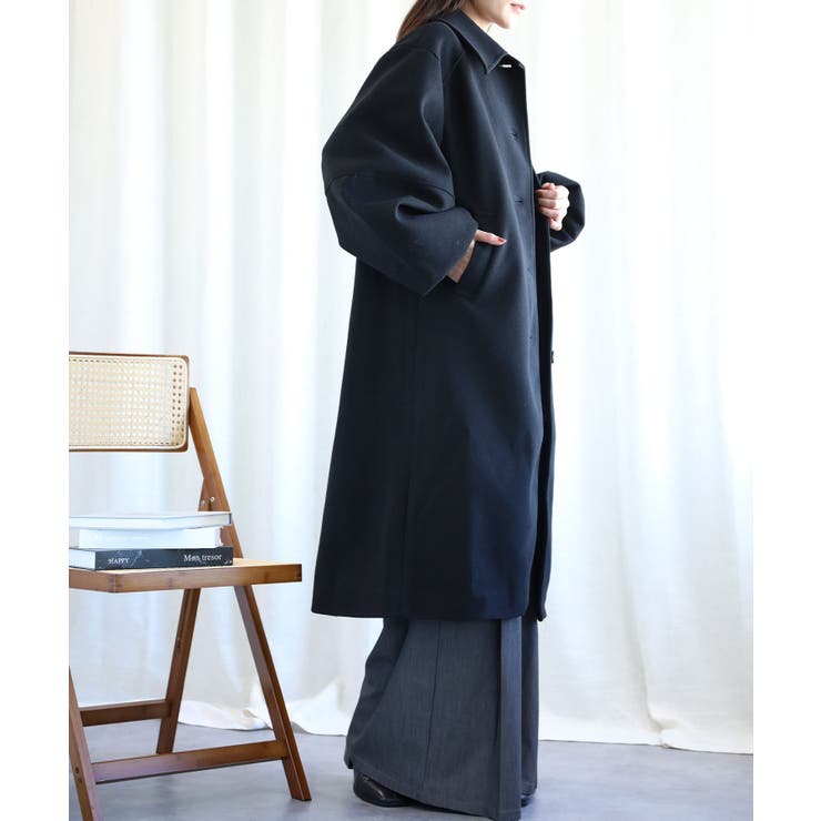 ボリューム袖ロングコート【AW】 | aimoha  | 詳細画像24 