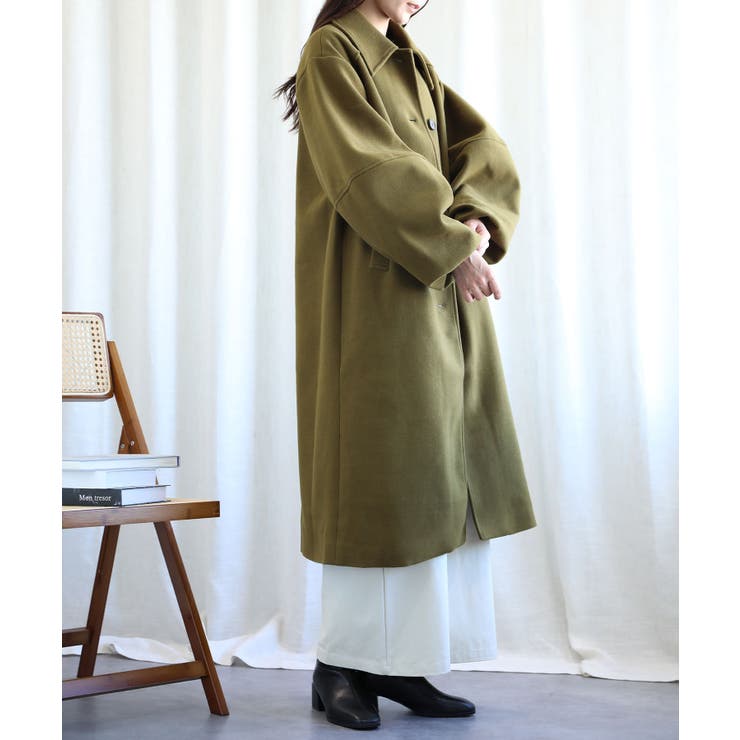 ボリューム袖ロングコート【AW】 | aimoha  | 詳細画像37 