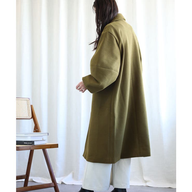 ボリューム袖ロングコート【AW】 | aimoha  | 詳細画像40 