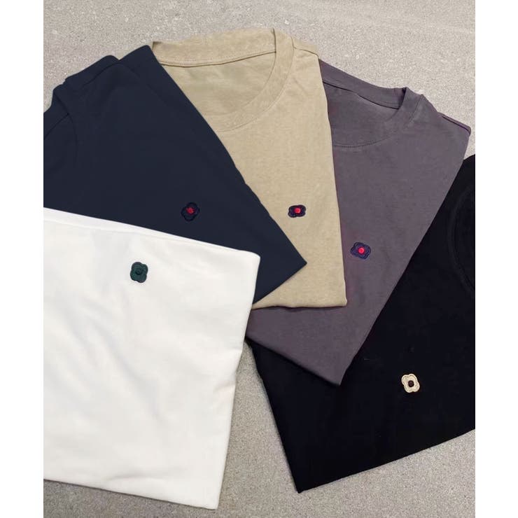 ロゴデザインシンプル半袖Tシャツ | aimoha  | 詳細画像20 