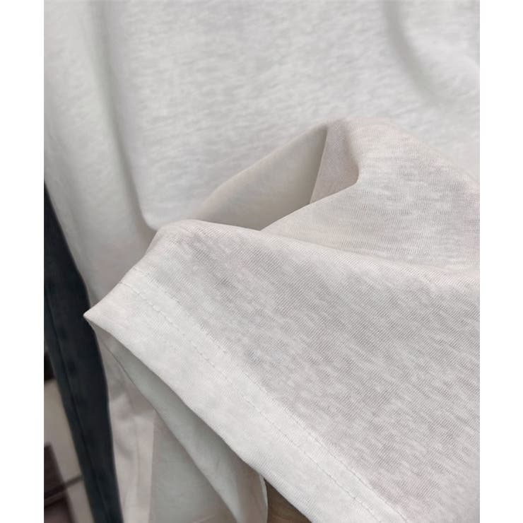 ロゴデザインシンプル半袖Tシャツ | aimoha  | 詳細画像16 