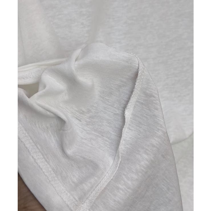 ロゴデザインシンプル半袖Tシャツ | aimoha  | 詳細画像17 