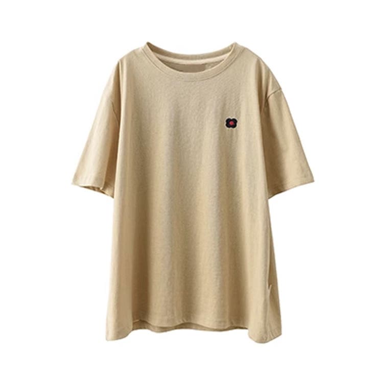 ロゴデザインシンプル半袖Tシャツ | aimoha  | 詳細画像3 