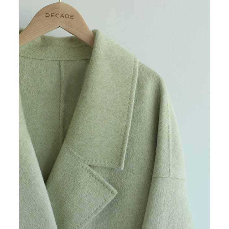 【新品】パドカレ チェスターコート　38 麻 お得な情報満載 pas 2025 SPRING/SUMMER calais de pas