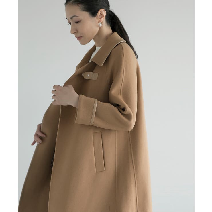 【DECADE CLASSIC】ステンカラーフレアオーバーコート | DECADECLASSIC | 詳細画像4 