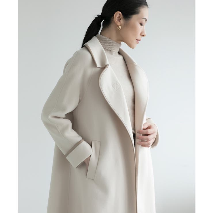 【DECADE CLASSIC】ステンカラーフレアオーバーコート | DECADECLASSIC | 詳細画像8 