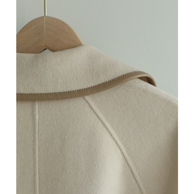 【DECADE CLASSIC】ステンカラーフレアオーバーコート | DECADECLASSIC | 詳細画像12 