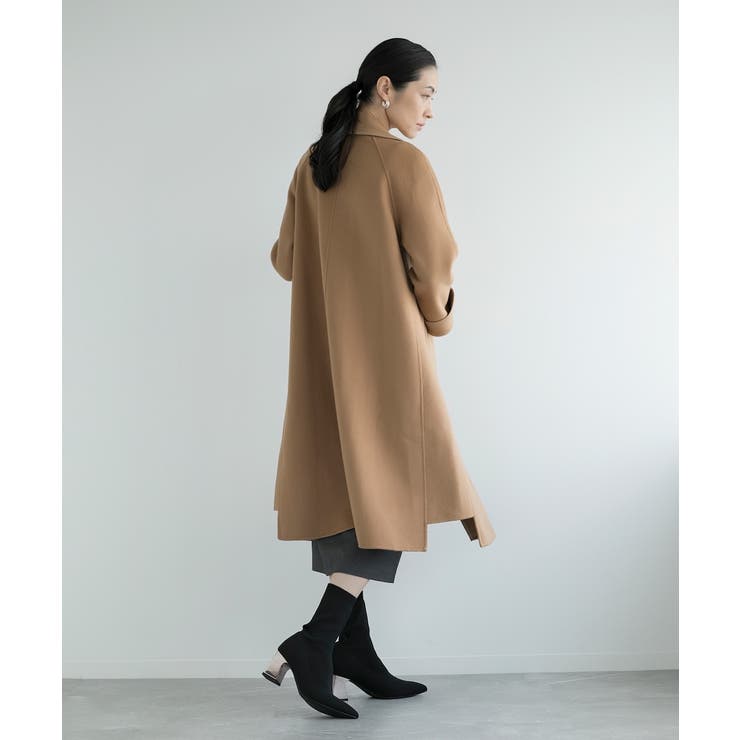 【DECADE CLASSIC】ステンカラーフレアオーバーコート | DECADECLASSIC | 詳細画像2 