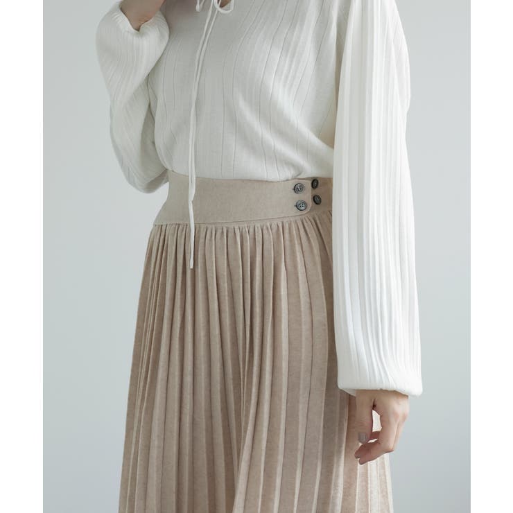 【DECADECLASSIC】ニットプリーツスカート | DECADECLASSIC | 詳細画像4 
