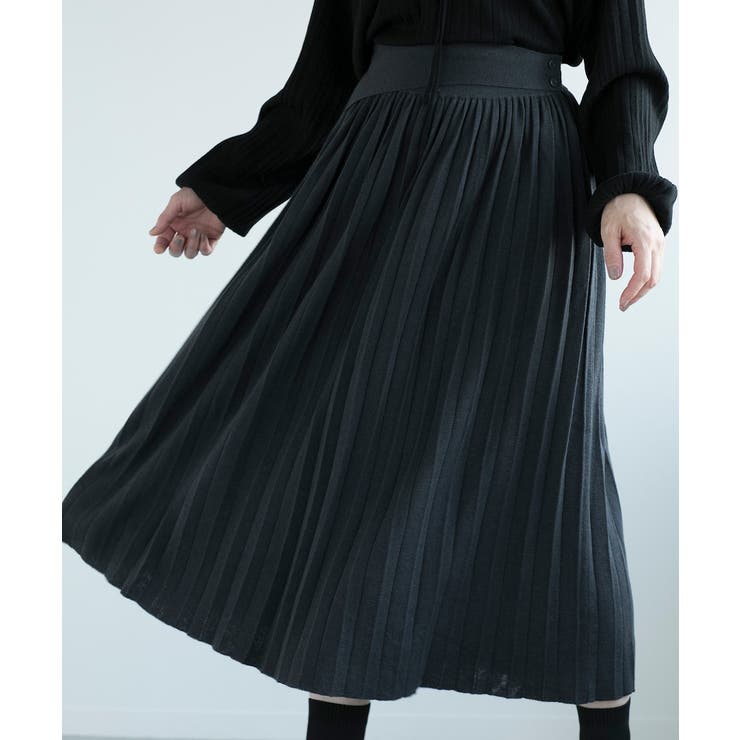 【DECADECLASSIC】ニットプリーツスカート | DECADECLASSIC | 詳細画像8 