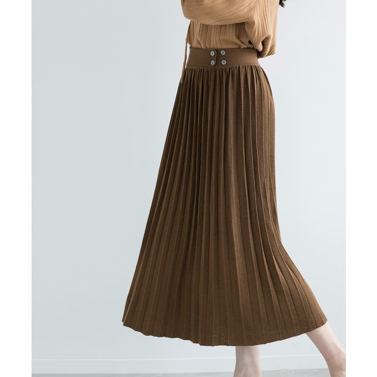 【DECADECLASSIC】ニットプリーツスカート | DECADECLASSIC | 詳細画像1 