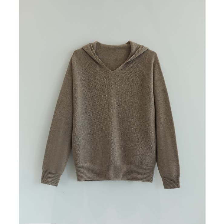 キャメル | 【DECADECLASSIC】ウール100％プルオーバー | DECADECLASSIC