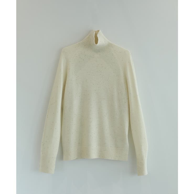 ホワイト | 【DECADECLASSIC】ウール100％ハイネックプルオーバー | DECADECLASSIC