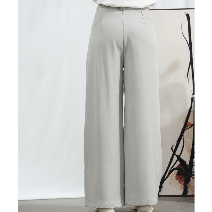 aimoha/ストレートレッグワイドレッグパンツ | aimoha  | 詳細画像11 