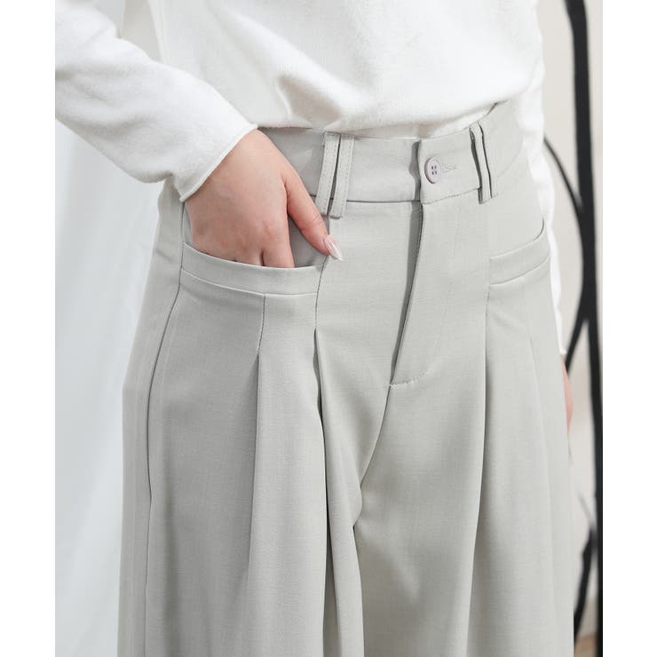 aimoha/ストレートレッグワイドレッグパンツ | aimoha  | 詳細画像14 