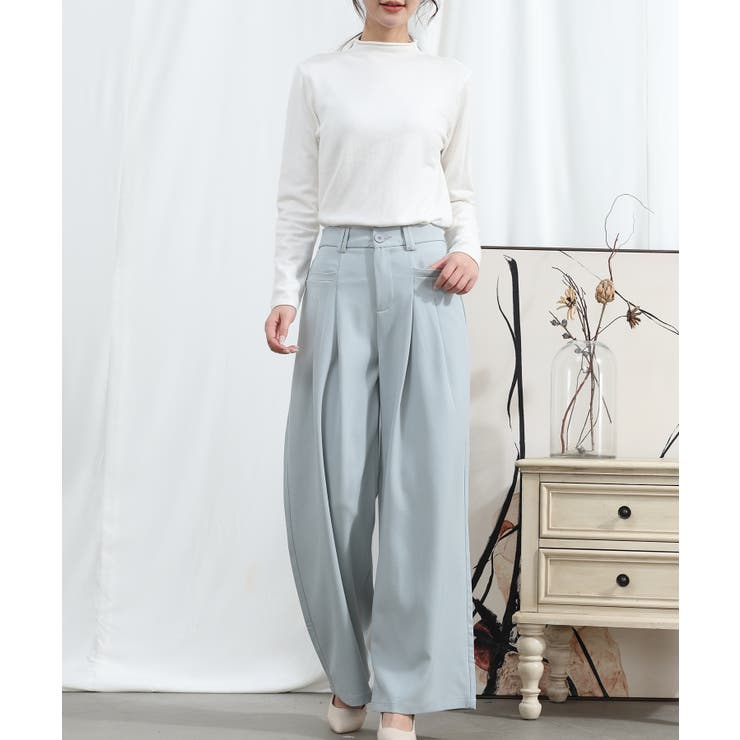 aimoha/ストレートレッグワイドレッグパンツ | aimoha  | 詳細画像16 