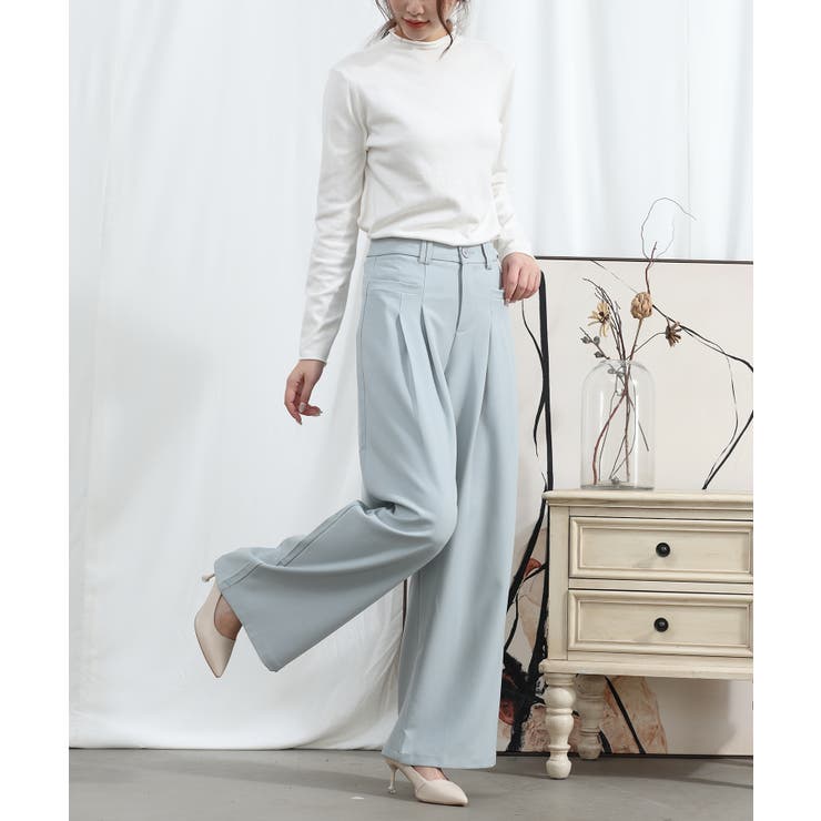 aimoha/ストレートレッグワイドレッグパンツ | aimoha  | 詳細画像17 