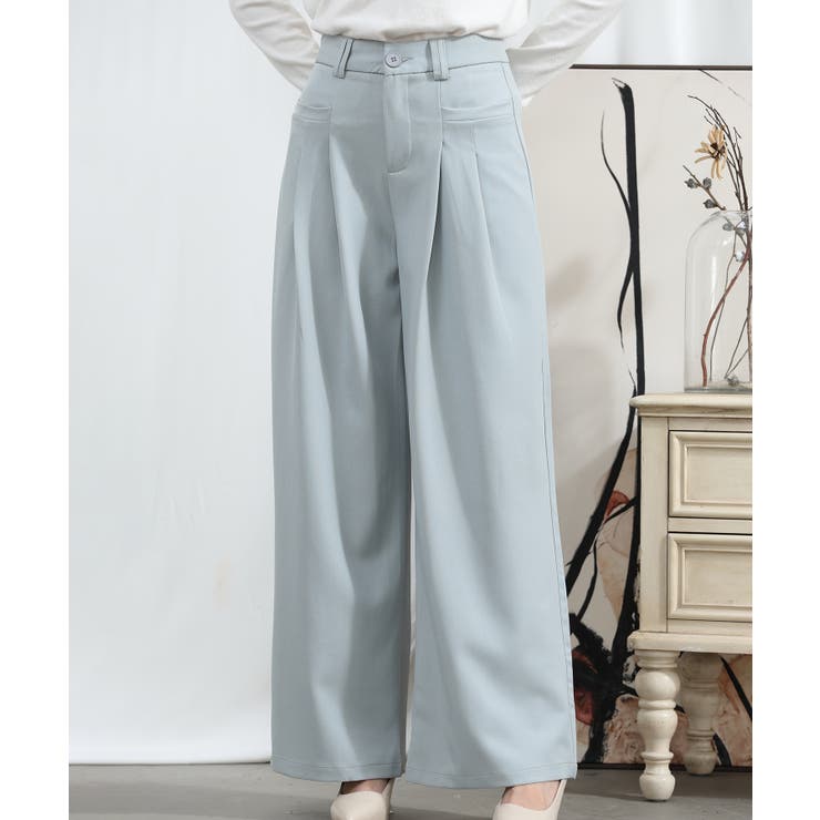 aimoha/ストレートレッグワイドレッグパンツ | aimoha  | 詳細画像20 