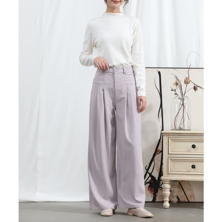 aimoha/ストレートレッグワイドレッグパンツ | aimoha  | 詳細画像22 