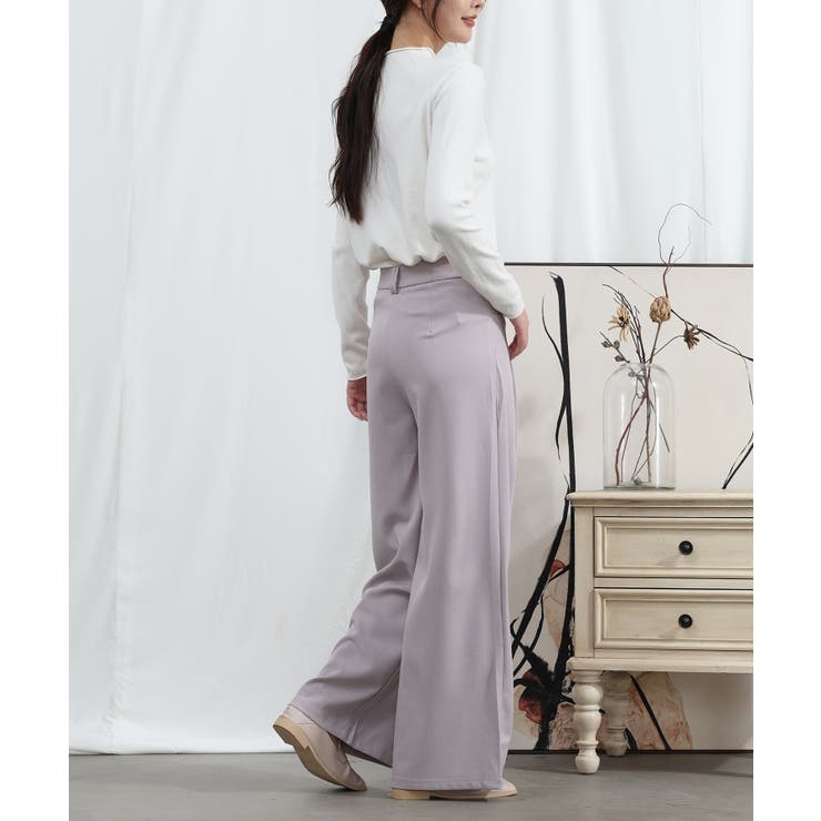 aimoha/ストレートレッグワイドレッグパンツ | aimoha  | 詳細画像24 