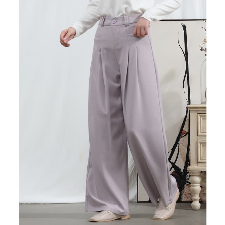 aimoha/ストレートレッグワイドレッグパンツ | aimoha  | 詳細画像26 