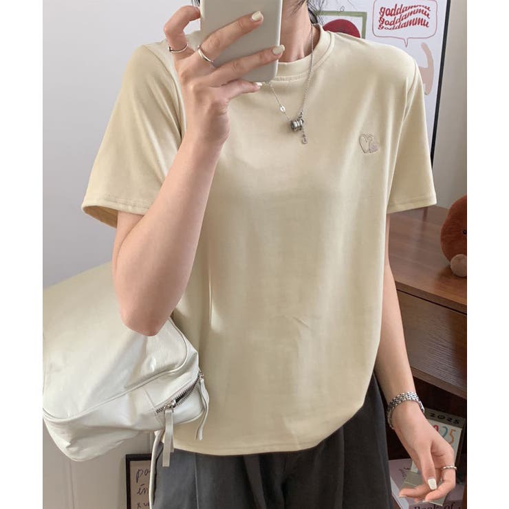 ハートポイントロゴTシャツ | aimoha  | 詳細画像10 
