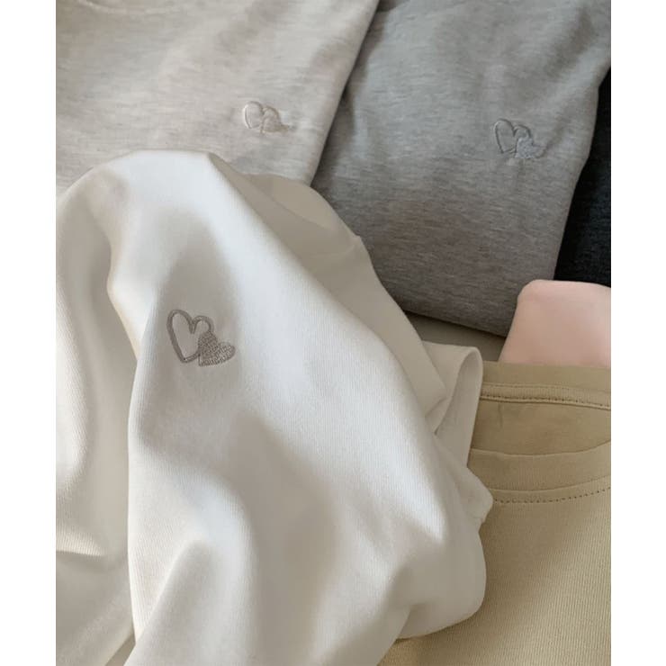 ハートポイントロゴTシャツ | aimoha  | 詳細画像2 
