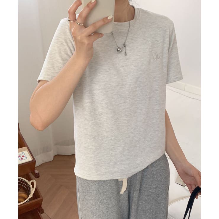 ハートポイントロゴTシャツ | aimoha  | 詳細画像19 