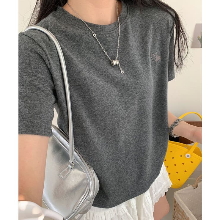ハートポイントロゴTシャツ | aimoha  | 詳細画像24 