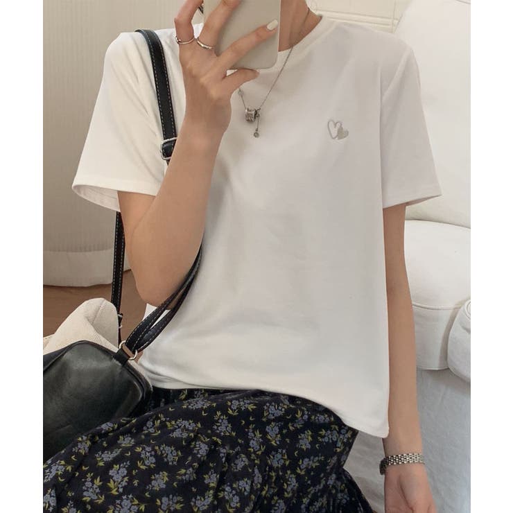 ハートポイントロゴTシャツ | aimoha  | 詳細画像26 