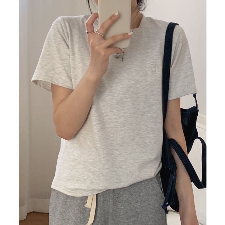 ハートポイントロゴTシャツ | aimoha  | 詳細画像27 
