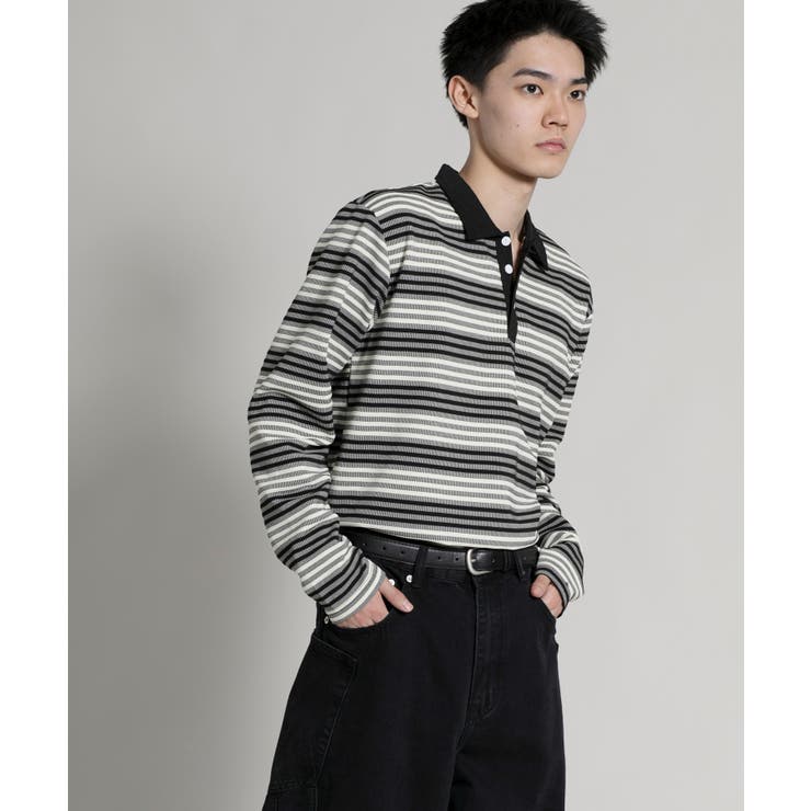 Retro Stripe Long | aimoha men | 詳細画像16 