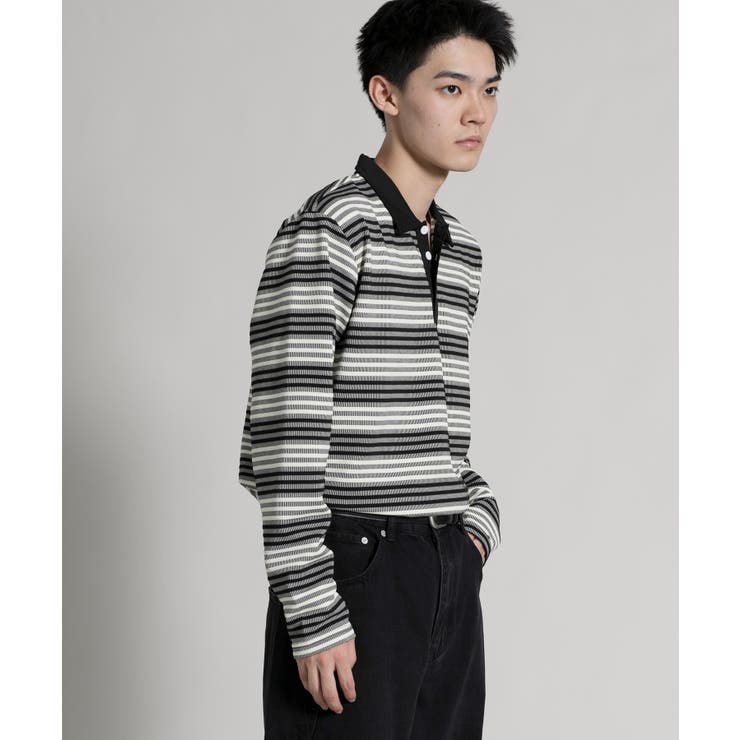 Retro Stripe Long | aimoha men | 詳細画像14 